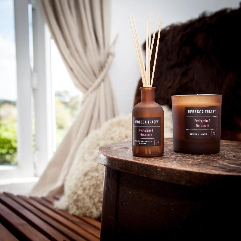 Rebecca Tracey Petitgrain & Geranium Candle - Joal Interiors
