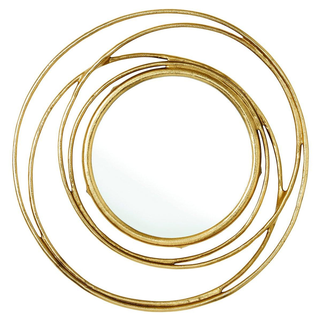 Delilah Mirror Satin Gold - Joal Interiors