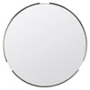 Jayla Round Mirror Silver - Joal Interiors