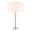 Yuri Table Lamp Bright Nickel - Joal Interiors